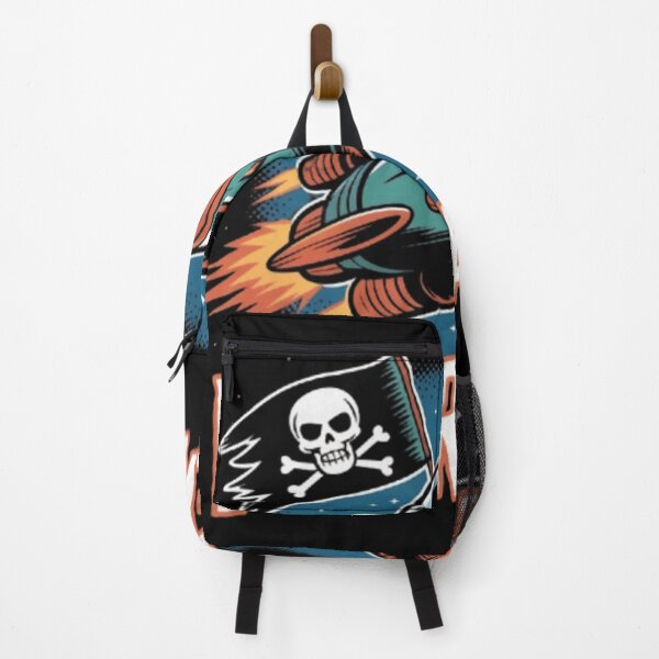 Item preview, Void Raiders – Retro Space Pirate Rocket designed and sold by vvcreativedesigns.