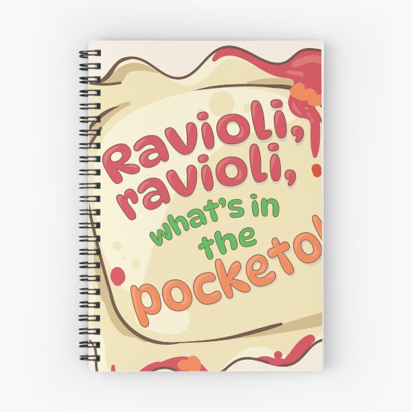 Item preview, Ravioli, ravioli, what's in the pocketoli | funny reference quote designed and sold by MamSelle.