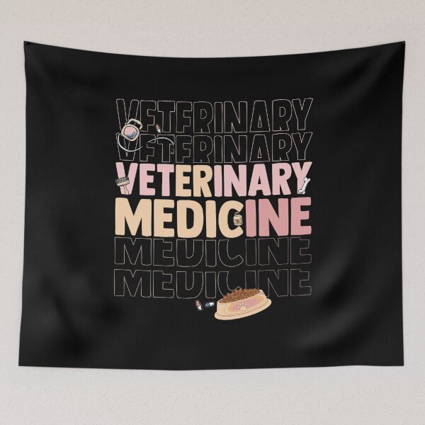 Item preview, Pastel Veterinary Medicine Icons And Aesthetic Typography designed and sold by Nocturnal-Vines.