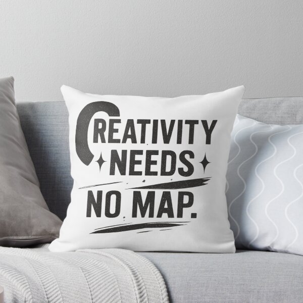 Item preview, Creativity Needs No Map designed and sold by MOSA MOSA.