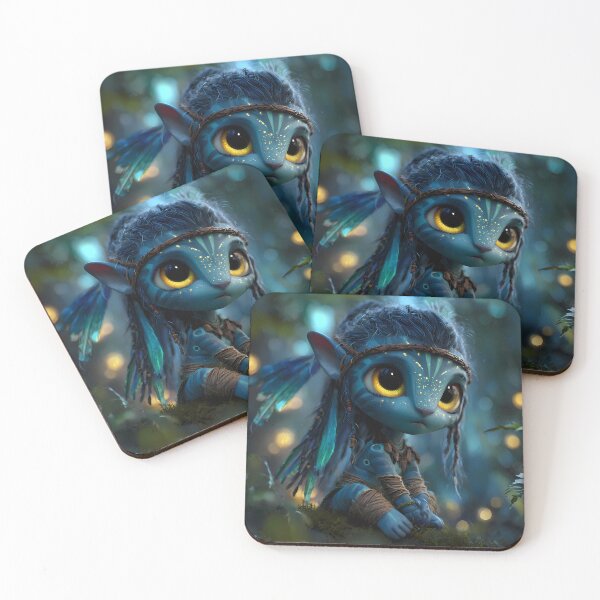 Item preview, Avatar Chibi Fan Art – Cute Baby Na’vi Realistic – Kawaii Pandora Design designed and sold by LoomisDreams.