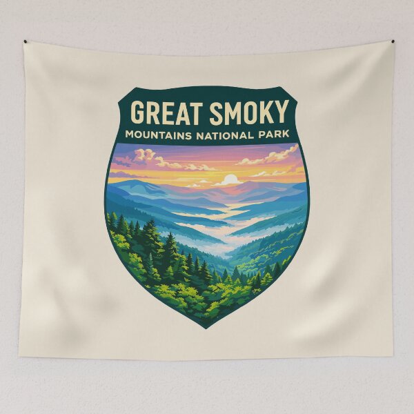 Item preview, Great Smoky Mountains National Park Sticker designed and sold by Gideon Emmerich.
