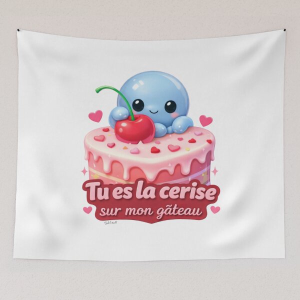 Item preview, Poulpy love cherry designed and sold by clubtatak.
