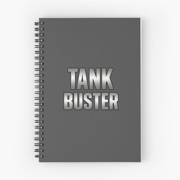 Item preview, Battlefield Game Inspired Tank Buster Metallic Slogan designed and sold by Sellcooldesigns.