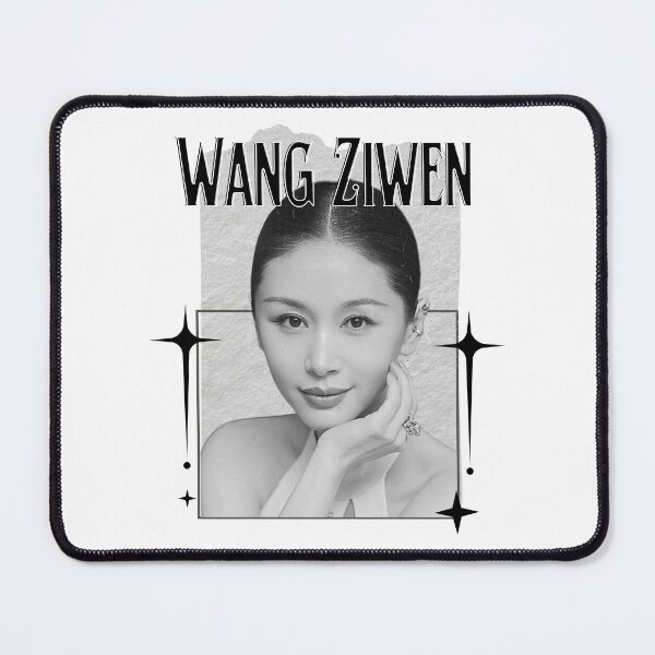 Item preview, Wang Ziwen (王子文) Chinese Actress Art Chinese Celebrity IllustrationScrapbook Collage Cozy Y2K Vintage Design designed and sold by HELL0WBELLO.