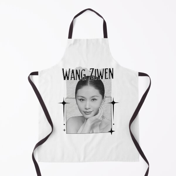 Item preview, Wang Ziwen (王子文) Chinese Actress Art Chinese Celebrity IllustrationScrapbook Collage Cozy Y2K Vintage Design designed and sold by HELL0WBELLO.