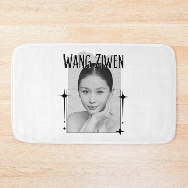 Item preview, Wang Ziwen (王子文) Chinese Actress Art Chinese Celebrity IllustrationScrapbook Collage Cozy Y2K Vintage Design designed and sold by HELL0WBELLO.