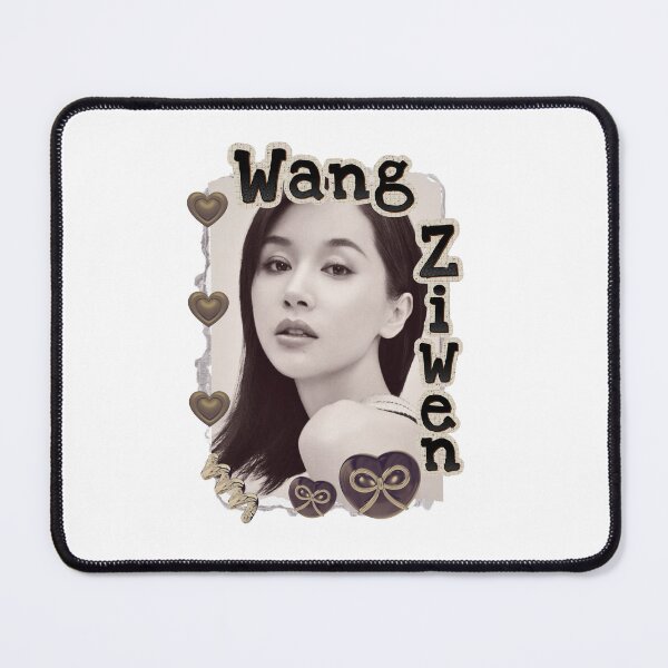Item preview, Wang Ziwen (王子文)) Chinese Actress Art Chinese Celebrity Illustration Scrapbook Collage Cozy Y2K Vintage Design designed and sold by HELL0WBELLO.