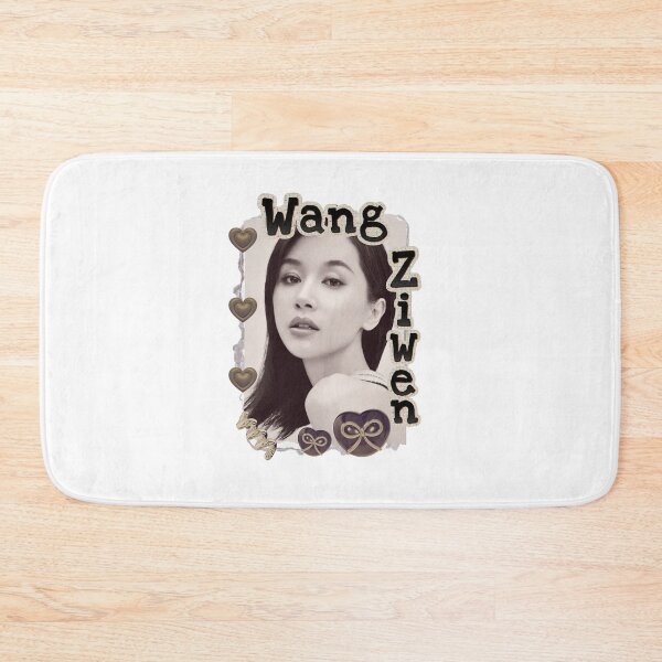 Item preview, Wang Ziwen (王子文)) Chinese Actress Art Chinese Celebrity Illustration Scrapbook Collage Cozy Y2K Vintage Design designed and sold by HELL0WBELLO.