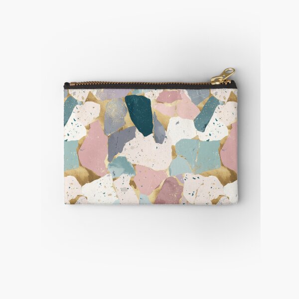 Item preview, Gilded Pastel Terrazzo Mosaic in Gold designed and sold by Prismatect.