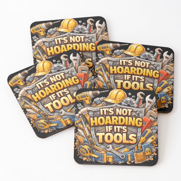 Item preview, It's Not Hoarding If It's Tools handyman designed and sold by NitRes.