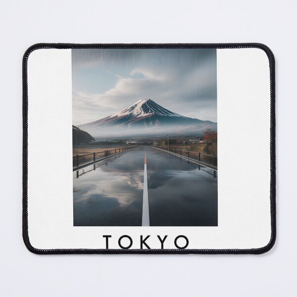 Item preview, Vintage Tokyo Japan Travel Poster Mount Fuji designed and sold by PalmixArt.