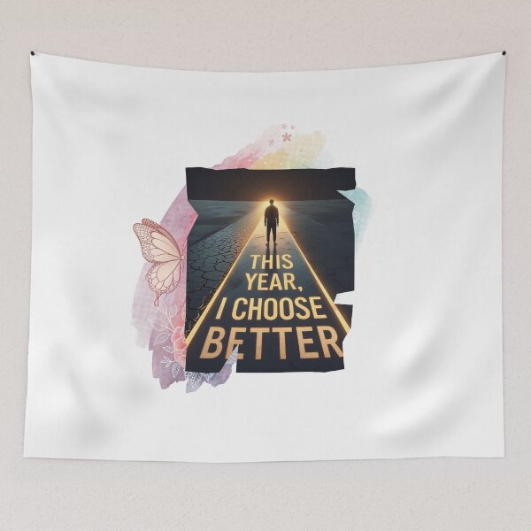 Item preview, This Year, I Choose Better designed and sold by SloganSauce.