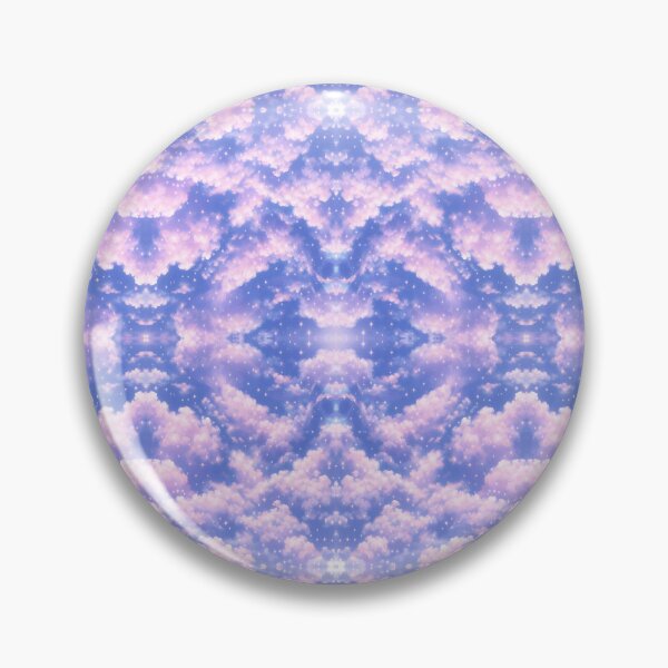 Item preview, Dreamy Pastel Cloud Sky Pattern With Soft Stars Aesthetic Background Design designed and sold by DrawHandArt.