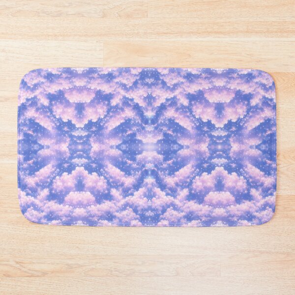 Item preview, Dreamy Pastel Cloud Sky Pattern With Soft Stars Aesthetic Background Design designed and sold by DrawHandArt.