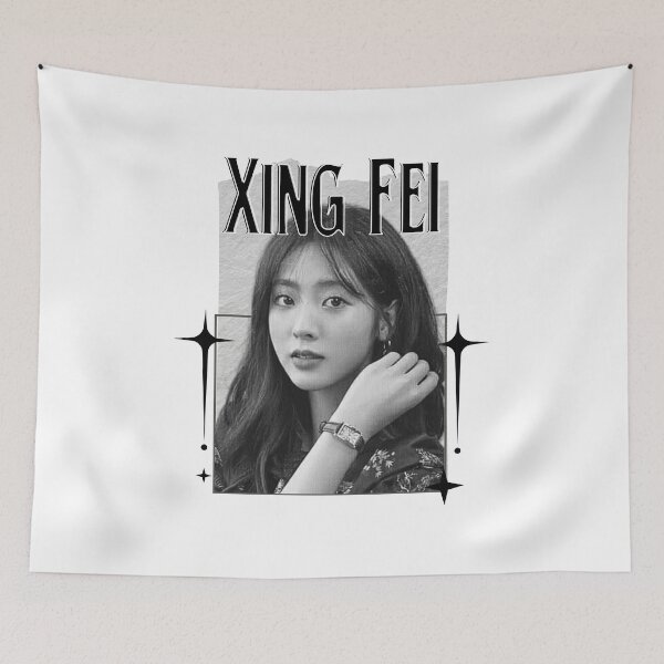 Item preview, Xing Fei (邢菲) Chinese Actress Art Chinese Celebrity IllustrationScrapbook Collage Cozy Y2K Vintage Design designed and sold by HELL0WBELLO.