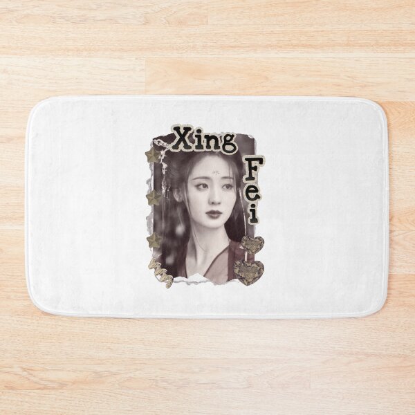 Item preview, Xing Fei (邢菲) Chinese Actress Art Chinese Celebrity Illustration Scrapbook Collage Cozy Y2K Vintage Design designed and sold by HELL0WBELLO.