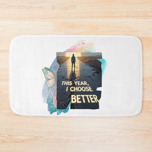 Item preview, This Year, I Choose Better symbolic design designed and sold by SloganSauce.