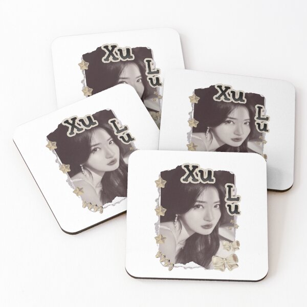 Item preview, Xu Lu (徐璐) Chinese Actress Art Chinese Celebrity Illustration Scrapbook Collage Cozy Y2K Vintage Design designed and sold by HELL0WBELLO.