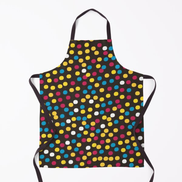 Item preview, Polka Dots Black Background Pattern designed and sold by Ed & Harmony.