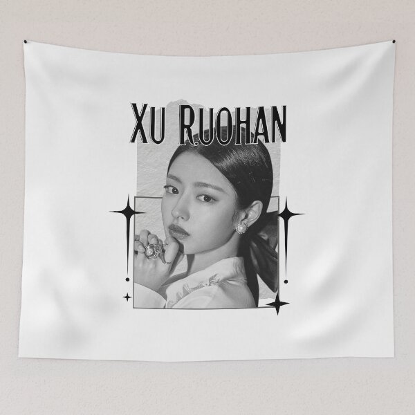 Item preview, Xu Ruohan (徐若晗) Chinese Actress Art Chinese Celebrity IllustrationScrapbook Collage Cozy Y2K Vintage Design designed and sold by HELL0WBELLO.