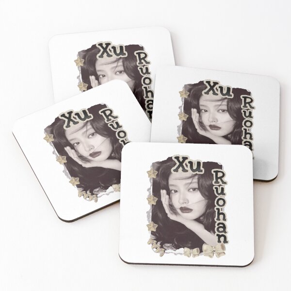 Item preview, Xu Ruohan (徐若晗) Chinese Actress Art Chinese Celebrity Illustration Scrapbook Collage Cozy Y2K Vintage Design designed and sold by HELL0WBELLO.