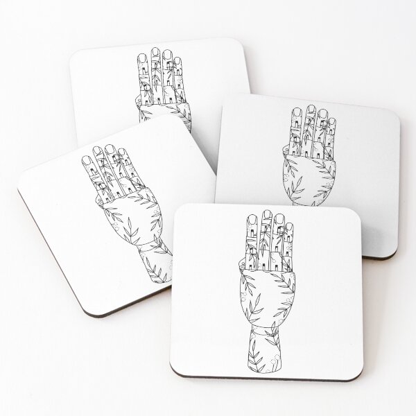 Item preview, Botanical Mannequin Hand - Four designed and sold by mickeemariee.