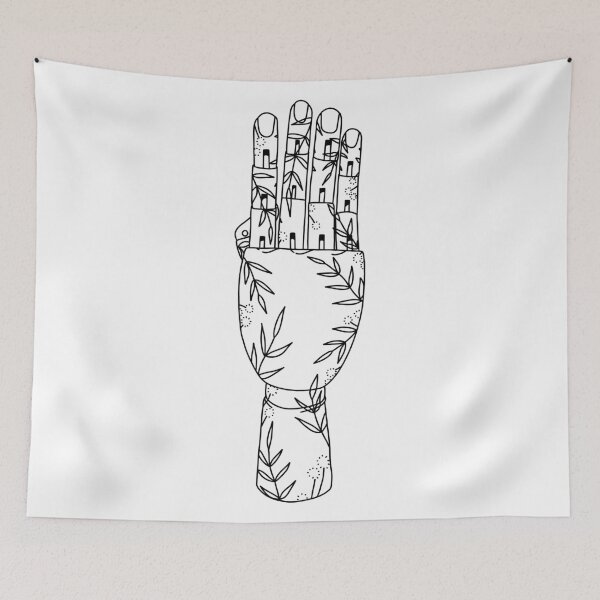 Item preview, Botanical Mannequin Hand - Four designed and sold by mickeemariee.