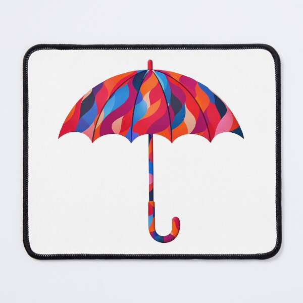 Item preview, Colorful Abstract Umbrella Illustration designed and sold by Pacika.