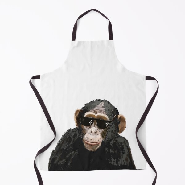 Item preview, Gangster Chimp – Cool Sunglasses Meme with Animal Swagger designed and sold by denip.