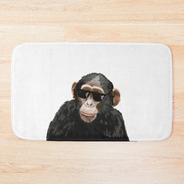 Item preview, Gangster Chimp – Cool Sunglasses Meme with Animal Swagger designed and sold by denip.
