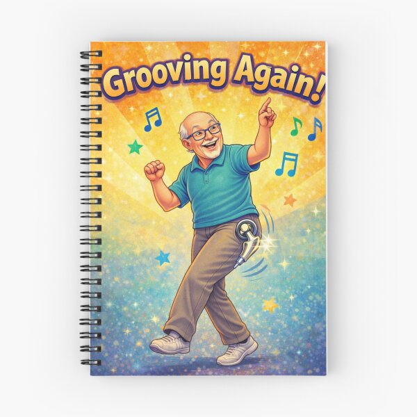 Item preview, Grooving Again Grandpa – Funny Hip Replacement Dance designed and sold by PunchDrop.