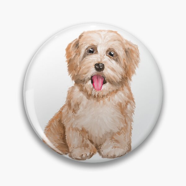 Item preview, Puppy Love – Cute Fluffy Dog Art for Pet Lovers designed and sold by denip.