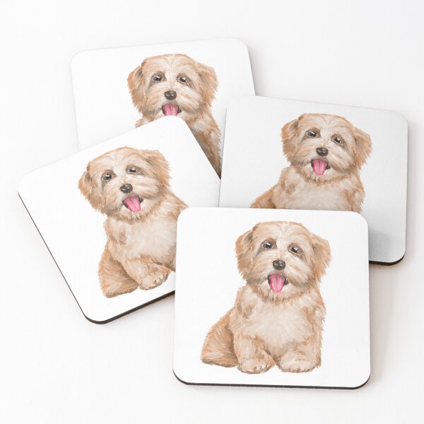 Item preview, Puppy Love – Cute Fluffy Dog Art for Pet Lovers designed and sold by denip.