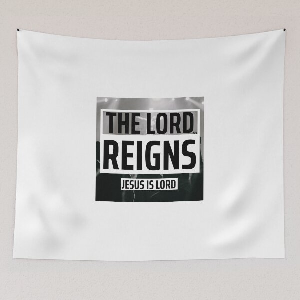 Item preview, The Lord Reigns T-shirt designed and sold by Alles Klarita.