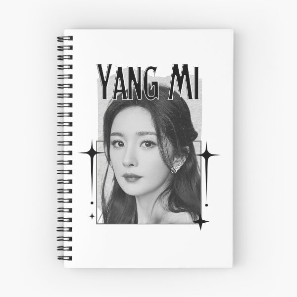 Item preview, Yang Mi (杨幂), actriz china, arte, ilustración de celebridades chinas, collage de álbumes de recortes, diseño vintage acogedor Y2K designed and sold by HELL0WBELLO.