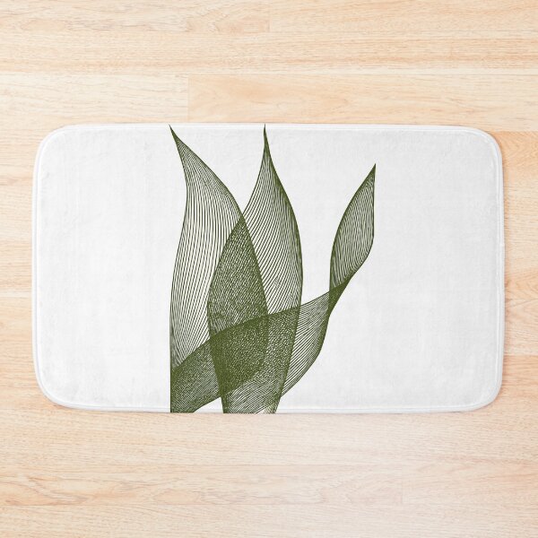 Item preview, Organic Flow – Minimalist Leaf Line Art designed and sold by TheNameCraftery.