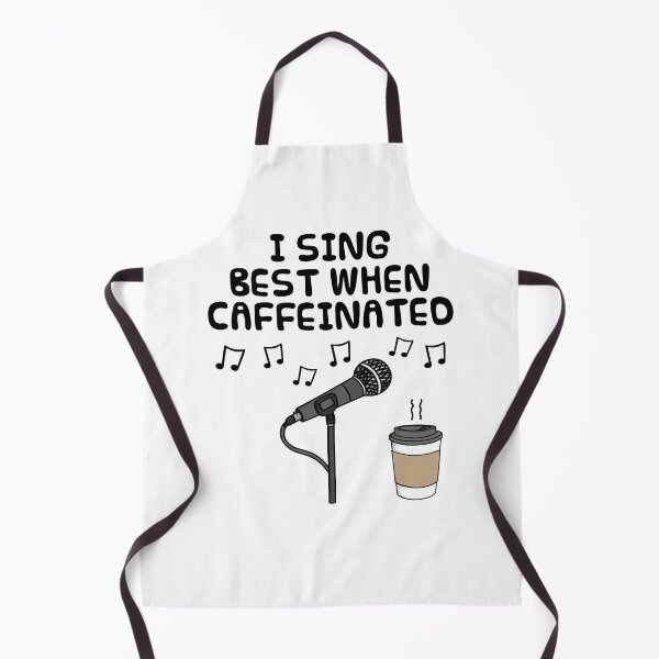 Item preview, I Sing Best When Caffeinated, Singer Musician Funny designed and sold by doodlerob.