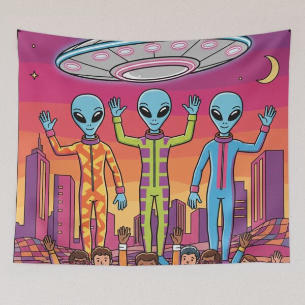 Item preview, Three aliens designed and sold by PP&RAINBOW SHOP.