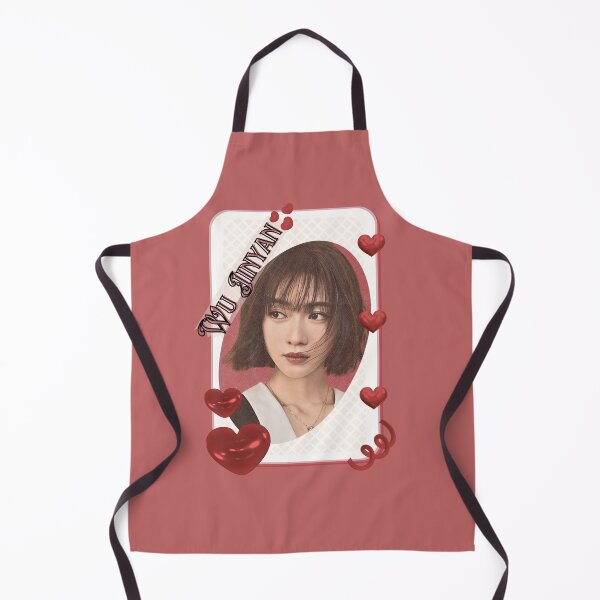 Item preview, Wu Jinyan (吴谨言) Portrait Chinese Actress Art Chinese Celebrity Illustration portrait illustration Red Aesthetic Collage Design designed and sold by AJUNICE STUDIO.