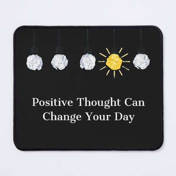 Item preview, Positive Thought Can Change Your Day – Inspirational Mindset Art designed and sold by Sublifolk.