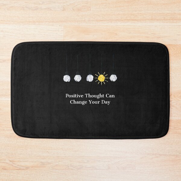 Item preview, Positive Thought Can Change Your Day – Inspirational Mindset Art designed and sold by Sublifolk.