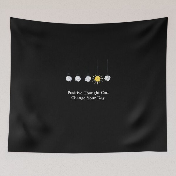 Item preview, Positive Thought Can Change Your Day – Inspirational Mindset Art designed and sold by Sublifolk.