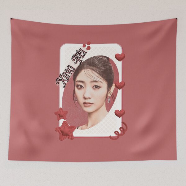 Item preview, Xing Fei (邢菲) Portrait Chinese Actress Art Chinese Celebrity Illustration portrait illustration Red Aesthetic Collage Design designed and sold by AJUNICE STUDIO.