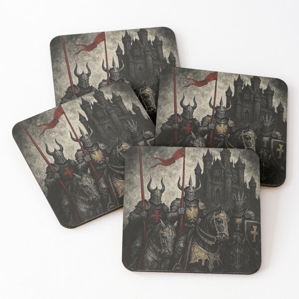 Item preview, Medieval Knights Art designed and sold by TheDarkWardrobe.