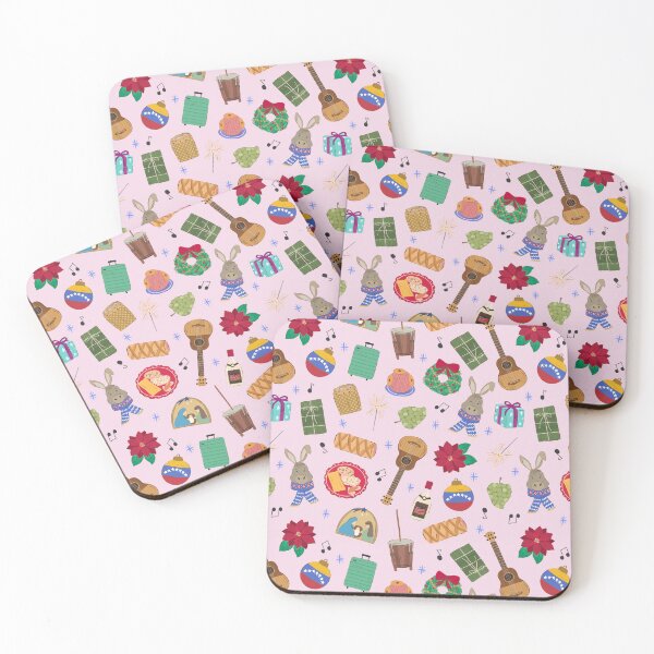 Item preview, Venezuelan Christmas Traditions Pink designed and sold by Aralma.