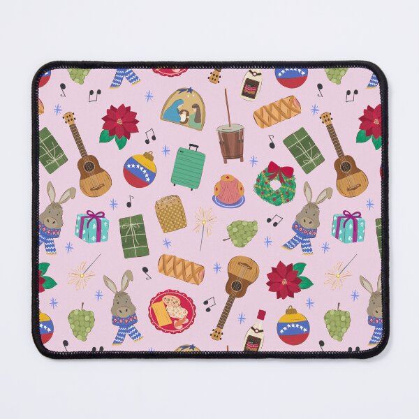 Item preview, Venezuelan Christmas Traditions Pink designed and sold by Aralma.