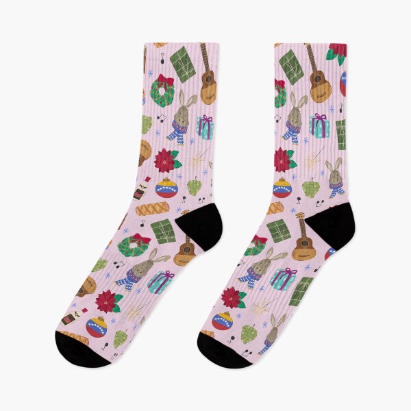 Item preview, Venezuelan Christmas Traditions Pink designed and sold by Aralma.
