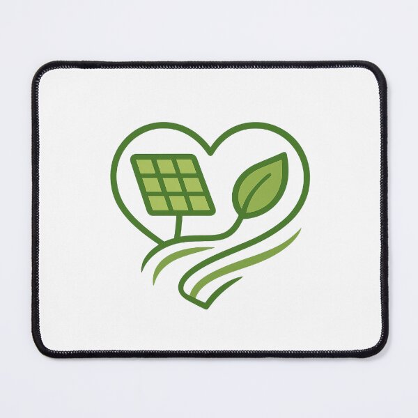Item preview, Love the Planet - Eco Solar Heart designed and sold by CreatedForUs.
