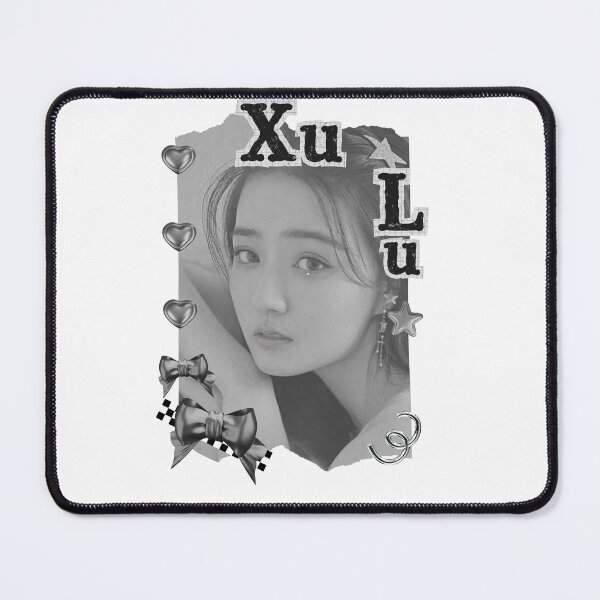 Item preview, Xu Lu (徐璐) Chinese Actress Art Chinese Celebrity Illustration Black and White Collage Digital Art Portrait designed and sold by AJUNICE STUDIO.
